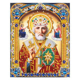 5D Diamond Painting Jesus Cross Religious Figures Picture Embroidery Church Utensils Virgen Maria Rhinestone Home Decor