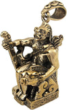 Bronze Norse Freyr Viking God of Harvest Pendant