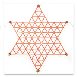 Magnetic Crystal Mat Healing System 4' x 4 ' with Two 7 Inch Quartz Crystal Healing Tool - Buddha Maitreya the Christ Etheric Weaver ®