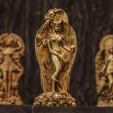 Wooden Lilith Statue - A Sacred Channel to Inner Strength