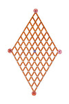 Magnetic Crystal Mat Healing System with Two 7 Inch Quartz Crystal Etheric Weavers for Meditation Massage Yoga Reiki Sleep Balancing Chakras Increasing Prana Positive Energy Spiritual Awakening