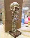 Halloween Skull Skeleton Lamp Horror 3D Statue New Table Light Creative Party Ornament