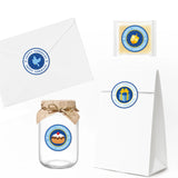 Church Utensils Jewish David Star Paster Mazah Bread Passover Bag Hanukkah Matzah Circular Menorah Sticker Envelope