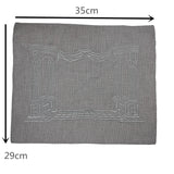 Church Utensils Judaica Linen Tefillin Bag For Tallit With House Desin Embroidery