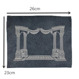 Church Utensils Tefifflin Bag For Jewish Tatllit Shawl Pu Leather Embroidered Design Judaica Gift
