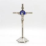 Cross Decor Jesus Christ Church Utensils Twelve Apostles Of Catholic Religious Orthodox Metal Craft Crucifixo Priest Ornament