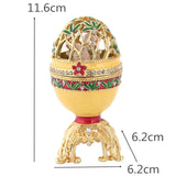 Easter Egg Metal Home Decor Cathilic Enamel Ishtar Church Utensils Christmas Gift Jewely Organizer
