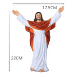 Holy Trinity Cross Wall Decor Jesus Ascended To Heaven Day Chrisitian Religious Crucifixo Catholic Church Orthodox Figures