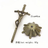 Jesus Cross Home Decor Catholic Church Utensils Crucifixo Orthodox Icons Christ Religious Christmas Priest