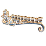 Menorah Candle Holder Resin Home Decoration Hanukkah David Star Jewish 9 Branch Candelabra Judaica Religious Decor