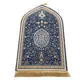 Muslim Carpet Velvet Kneeling Rug Islam Prayer Mat Ramadan Gift Church Utensils Islamic Eid Home Decoration