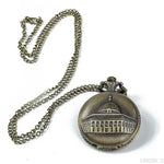 Muslim Pocket Watch Islamic Characteristic Quartz Mosque Islam Church Utensils