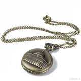 Muslim Pocket Watch Islamic Characteristic Quartz Mosque Islam Church Utensils