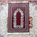 Muslim Worship Mat Prayer Rugs Chenille Cotton Islamic Blanket Home Decoration Church Utensils Portable Carpet