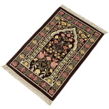 Muslim Worship Rug Chenille Blanket Islamic Mat Prayer Home Decor Portable Carpet Church Utensils