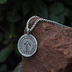Norse God Tyr Stainless Steel Pendant Necklace Good Quality Viking Jewelry