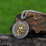 Norse Myth Stainless Steel Pendant Necklace Good Quality Viking Jewelry