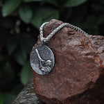 Norse mythology Heimdall Stainless Steel Pendant Necklace Good Quality Viking Jewelry