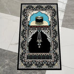Prayer Carpet Muslim Blanket Eid Islam Non Slip Rug Islamism Worship Home Decoration 3D