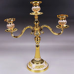 Romantic Candle Holder Dinner Wedding Decoration 3/5 Branch Candlestick European Home Decor Candelabra