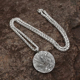 Unique Design Viking Jewelry Stainless Steel Odin Pendant Necklace