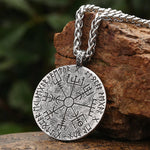 Viking Jewelry Stainless Steel Norse Mythology Frigg Pendant Necklace