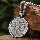 Viking Jewelry Stainless Steel Norse Mythology Frigg Pendant Necklace
