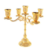 Wedding Candlestick Five Branch Home Decoration Candle Holder Dinner Candleight Hoetal Nordic Candelabra