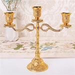 Wedding Candlestick Five Branch Home Decoration Candle Holder Dinner Candleight Hoetal Nordic Candelabra