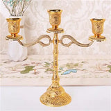 Wedding Candlestick Five Branch Home Decoration Candle Holder Dinner Candleight Hoetal Nordic Candelabra