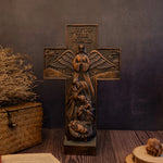 Wooden Nativity Scene for Home Decor, Tabletop Centerpieces, Nativity Scene Sculptures and Figurines, Christmas Gift