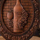 Wooden Wine Wall Decor Beautiful Wine Cellar Wall Sign Wine Wall Art Retro Home Decor Bar Decor Mural Wine Lover Gift