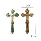Orthodox Cross Wood Hand Jesus Gift Christ Church Christmas Cathilic Religious Prayer Wall Cross