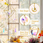 K9 crystal ball ab colour air bromeliad flower stand crystal lamp hanging sun catcher garden festival hanging decorations