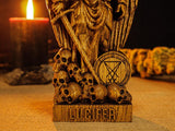 Lucifer Statue, Lucifer Fallen Angel Statue, Leviathan, Satanic Figure, Satan Statue, Occultism, Occult Figurine, Lucifer Morningstar