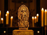 Samael Statue, Samael Fallen Angel Figure, Occult Statue, Demon Figurine, Pagan Altar, Altar Figurine, Custom Demon Figure, Occult Gift