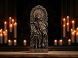 Black Stolas Statue, Stolas Goetia Demon, Goetia Demons Statues, Demonology Figure, Occult Statue, Demon Statue, Stolas Goetia