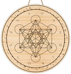 Wheel of the Year Wooden Wall Plaque - Witch Pagan Wiccan Sabbat Decor