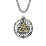 Eye of Horus Necklace Evil Eye Pendant Ancient Egypt Protection Necklace Jewelry Gift Men and Women Spiritual Amulets