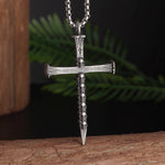 Vintage Gothic Hell Reaper Scythe Pendant Mystical Demon Necklace for Men Personality Punk Halloween Trend Jewelry