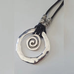 long pendant necklace Bohemian necklace, feather necklace, leaf pendant, bohemian jewelry, leather necklaces