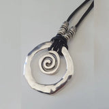long pendant necklace Bohemian necklace, feather necklace, leaf pendant, bohemian jewelry, leather necklaces