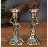 Santa Maria metal candle holders candle lantern iron candle holder candle container for candy bar ZT122