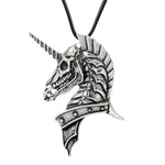 Viking Caribbean Ghost Unicorn Pendant Jewelry Skull Pirates Necklace Jewelry