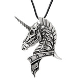 Viking Caribbean Ghost Unicorn Pendant Jewelry Skull Pirates Necklace Jewelry