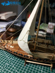2020 New Style Viking Dragon Boat  with Sail Home Decoration as gift