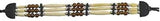 Witchcraft~JCB032 Brown Beaded Bone Choker