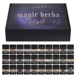 30 Herbs Witchcraft Kit Dried Herb Kit with Crystal Spoon Witchcraft