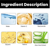 30ml Dark Spots Correcting Glow Serum Hydrating And Soothing Facial Essence Melanin Brightening Face Serum For Sensitive Skin