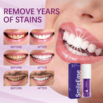 30ml New V34 Purple Whitening Fresh Breath Brightening Toothpaste Remove Stains Reduce Yellowing Care For Teeth Gums Oral Care